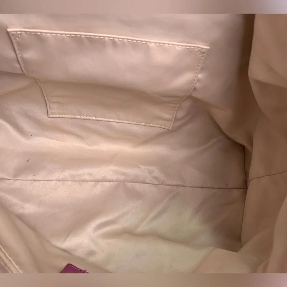 Coach Ashley Pink Leather Convertible Hobo Bag Mauve - Picture 14 of 15